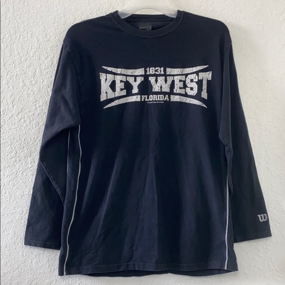 ✅Men Wilson Key West Long Sleeve Shirt Size XL
